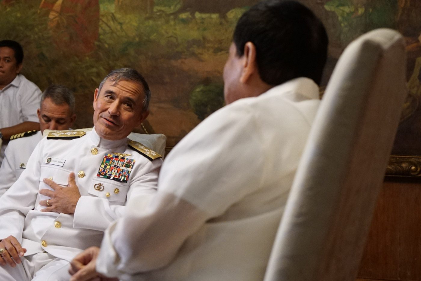 Duterte meets with chief of U.S. Pacific Command