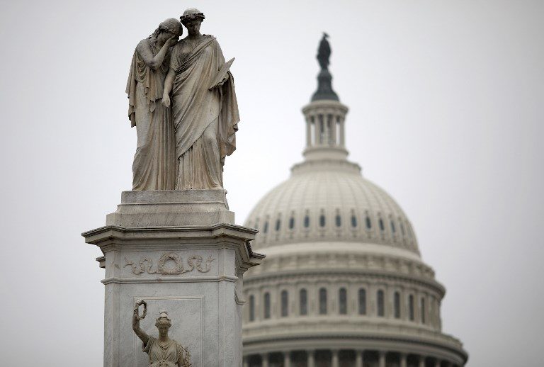 US CONGRESS. This photo shows the US Capitol on December 31, 2018 in Washington, DC. File photo by Win McNamee/Getty Images/AFP 