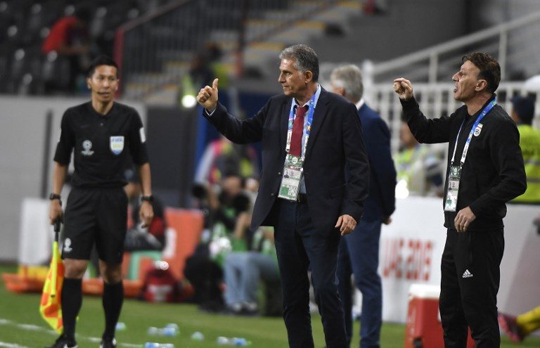 Quieroz slams critics after Iran’s 5-0 Asian Cup romp