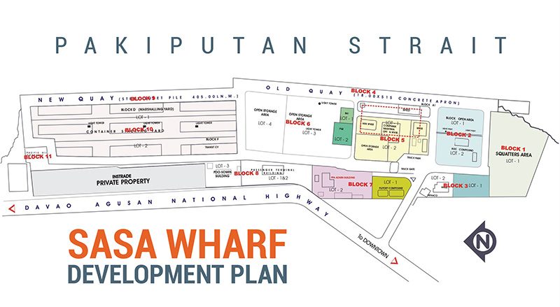 BLUEPRINT. A perspective of the development plan for Davao Sasa Wharf from the Philippine Ports Authority website  