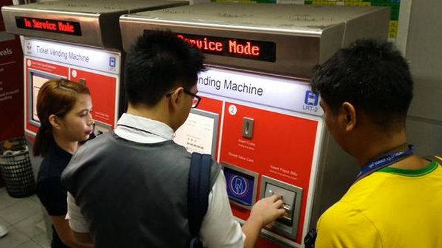 HIGHER ISSUANCE FEE. New stored value cards or beep cards now cost P30. File photo from LRTA spokesperson Hernando Cabrera's twitter 