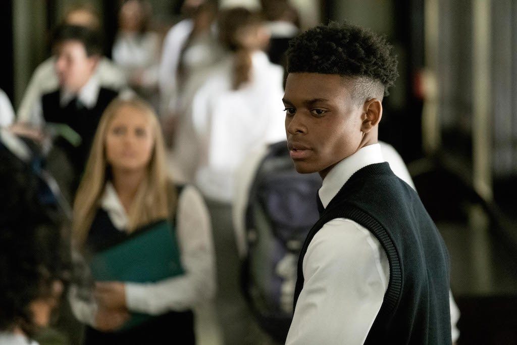 TYRONE JOHNSON. Aubrey Joseph plays the superhuman teenager who has the ability to control the power of darkness. Photo from Freeform/Disney ABC 