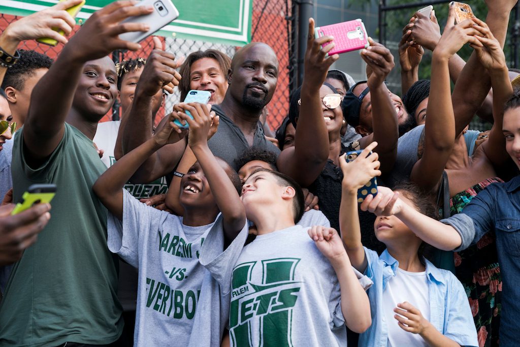 HOMETOWN HERO. Season 2 sees Luke Cage becoming some sort of celebrity. Photo courtesy of Netflix 