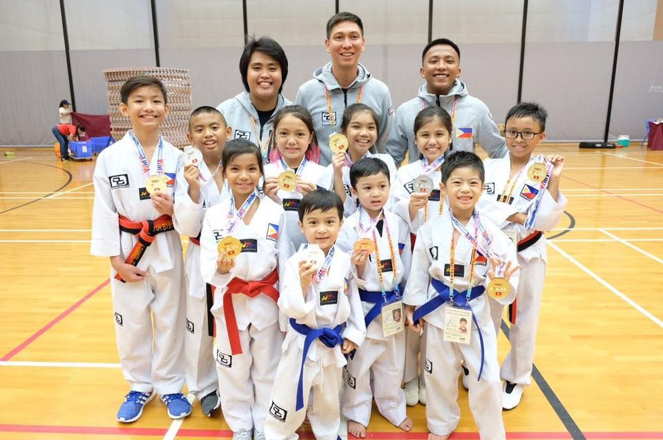 Filipino kids shine at international taekwondo competition