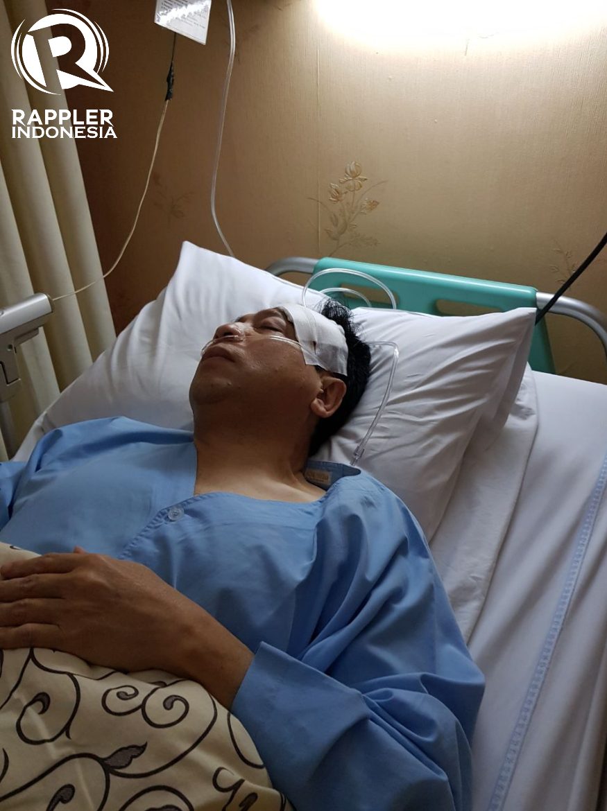 TIDAK SADARKAN DIRI. Setya Novanto tidak sadarkan diri ketika dirawat di RS Medika Permata Hijau. Foto: istimewa 