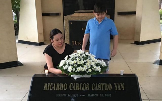 LOOK: Claudine Barretto remembers Rico Yan on his birthday, visits grave