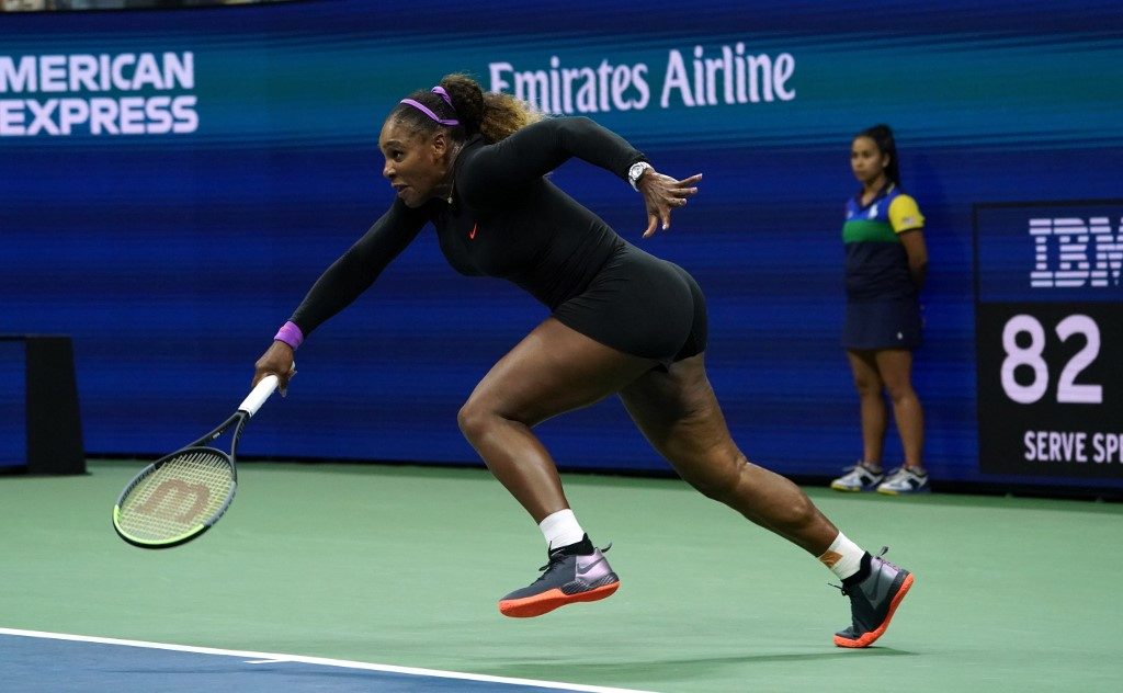 Record-chasing Serena powers into 10th U.S. Open final