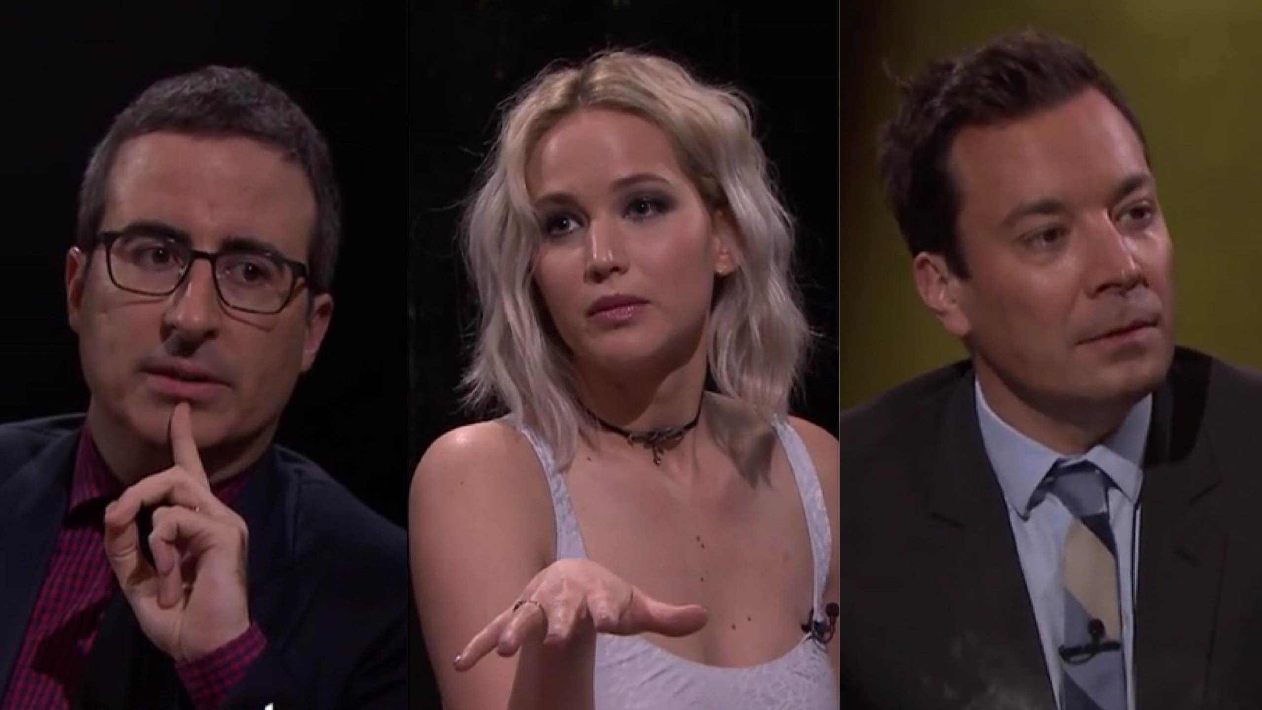 WATCH: Jennifer Lawrence, John Oliver tell ‘True Confessions’ on ‘Jimmy Fallon’