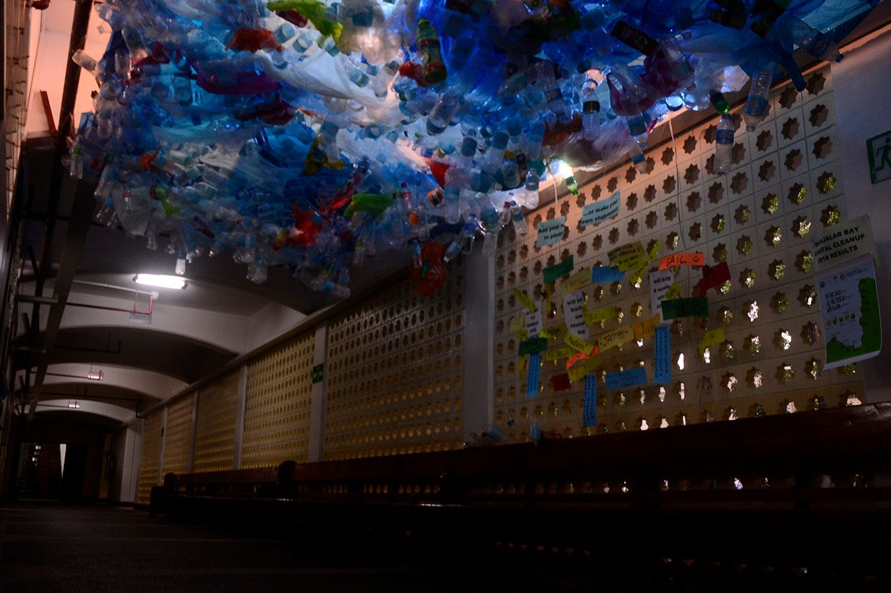 LOOK: Art installation shows life under polluted waters