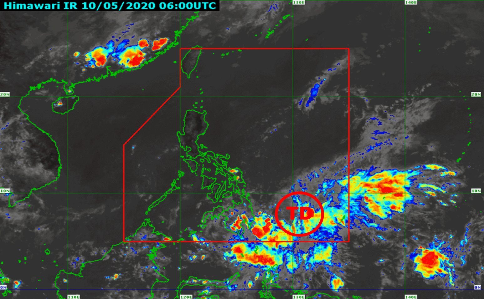 LPA off Mindanao develops into Tropical Depression Ambo
