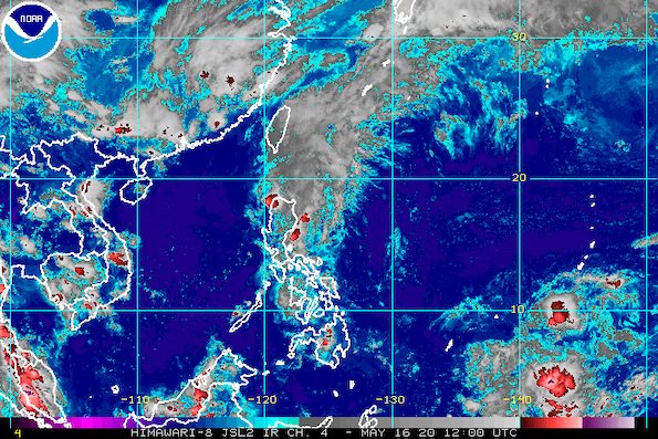 Ambo weakens into tropical depression over Luzon Strait
