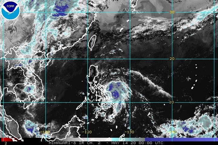 Stronger Typhoon Ambo threatens Eastern, Northern Samar