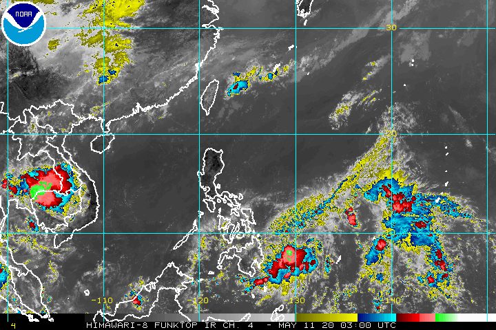 Tropical Depression Ambo likely to head for Luzon