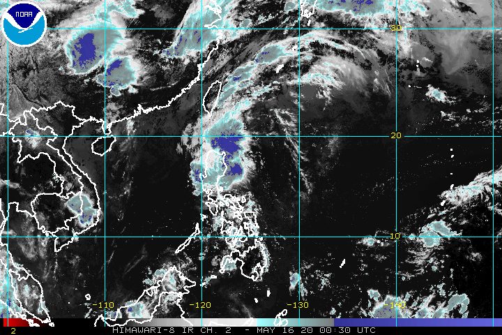 Tropical Storm Ambo maintains strength off Ilocos Sur