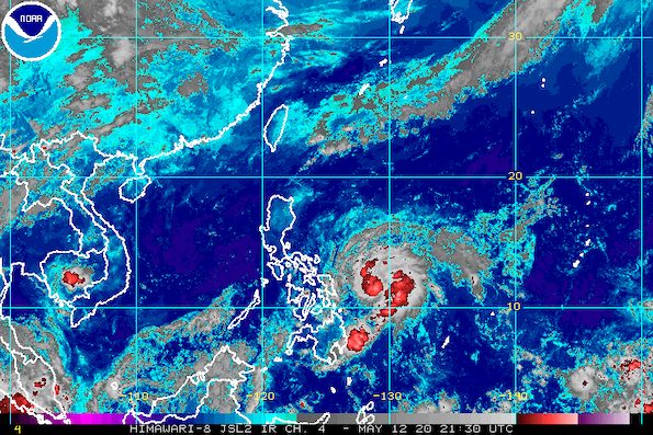 Signal No. 1 up in parts of Eastern, Northern Samar due to Ambo