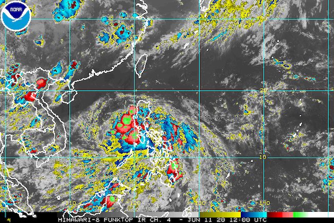 Tropical Depression Butchoy makes landfall twice in Quezon