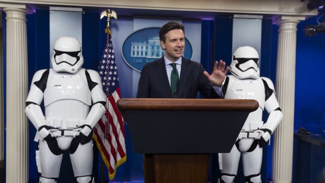 White House awakens to the force of ‘Star Wars’