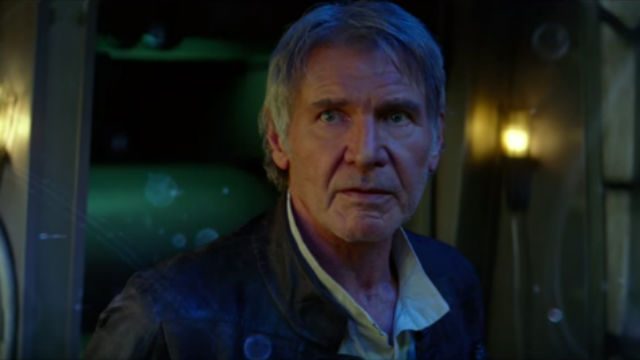 HAN SOLO. Harrison Ford stars as Han Solo in the 'Star Wars: The Force Awakens.' Screengrab from YouTube/Star Wars  