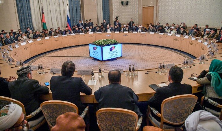 Taliban sit for second day with Afghan leaders in Moscow