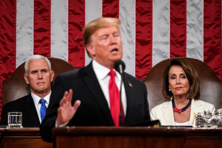 Trump calls for end to ‘revenge’ politics at State of the Union