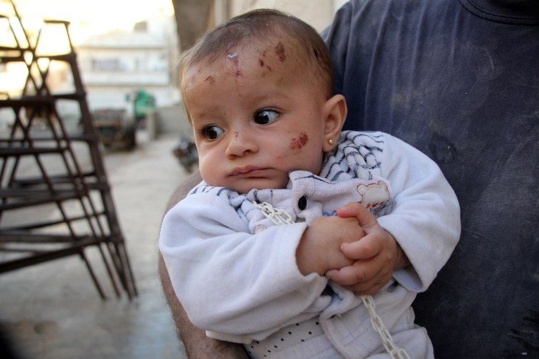 Tragic story behind rescued baby in Syria’s Idlib