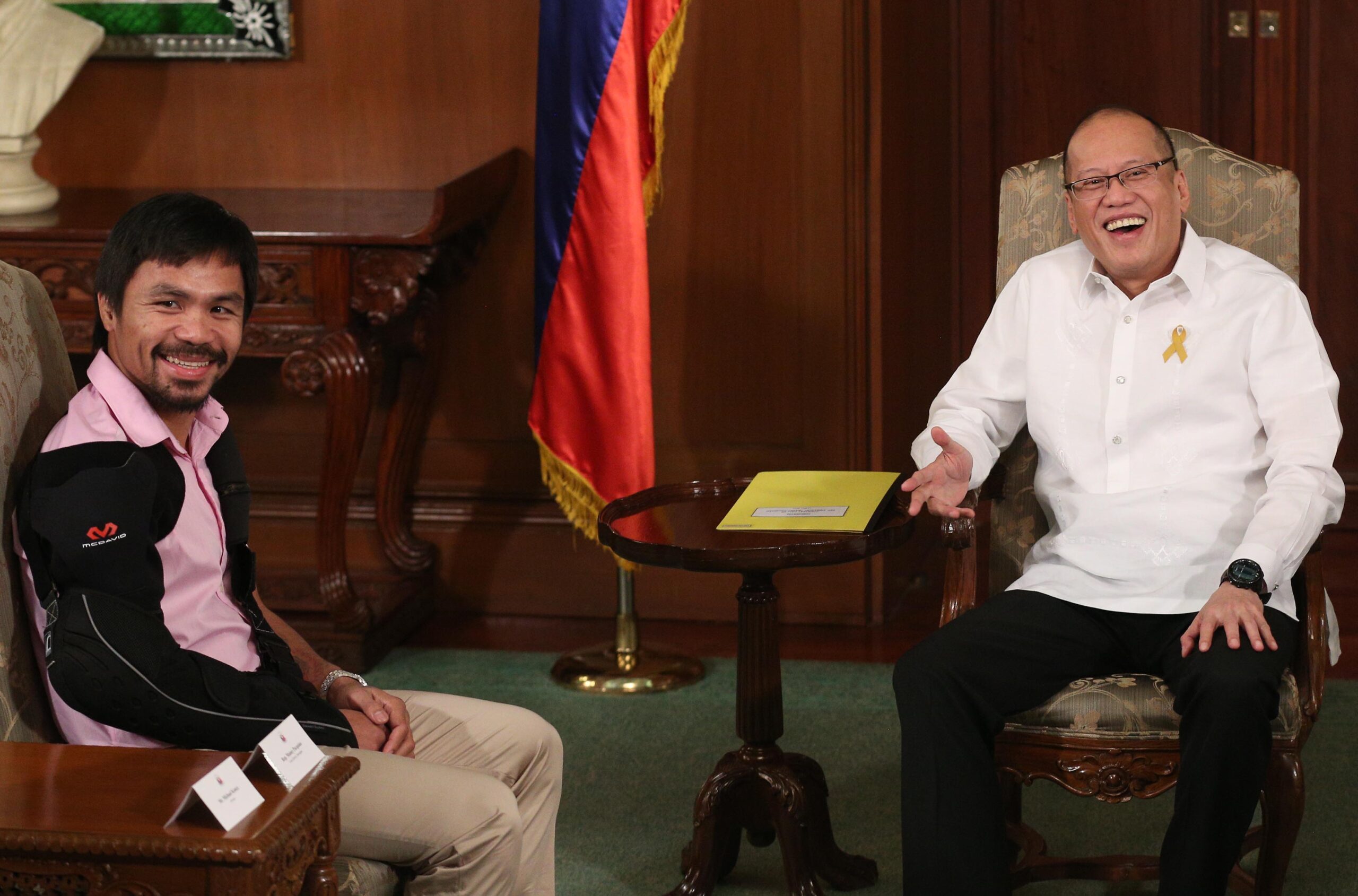 Roxas: LP in talks with Manny Pacquiao