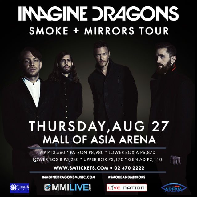 Imagine Dragons coming to Manila
