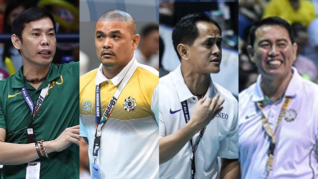 The leading men of UAAP women’s volleyball