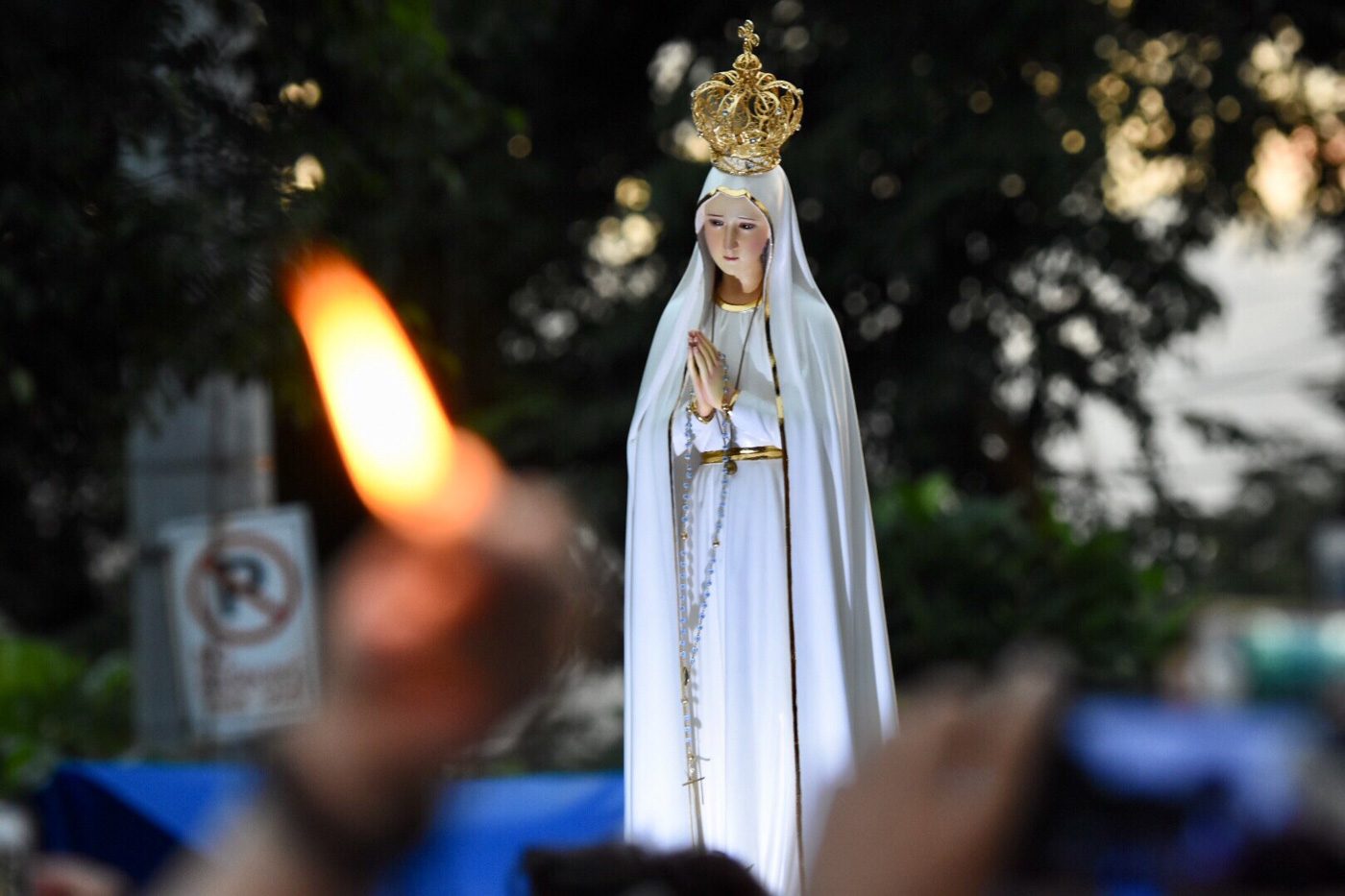 WATCH: Our Lady of Fatima returns to EDSA