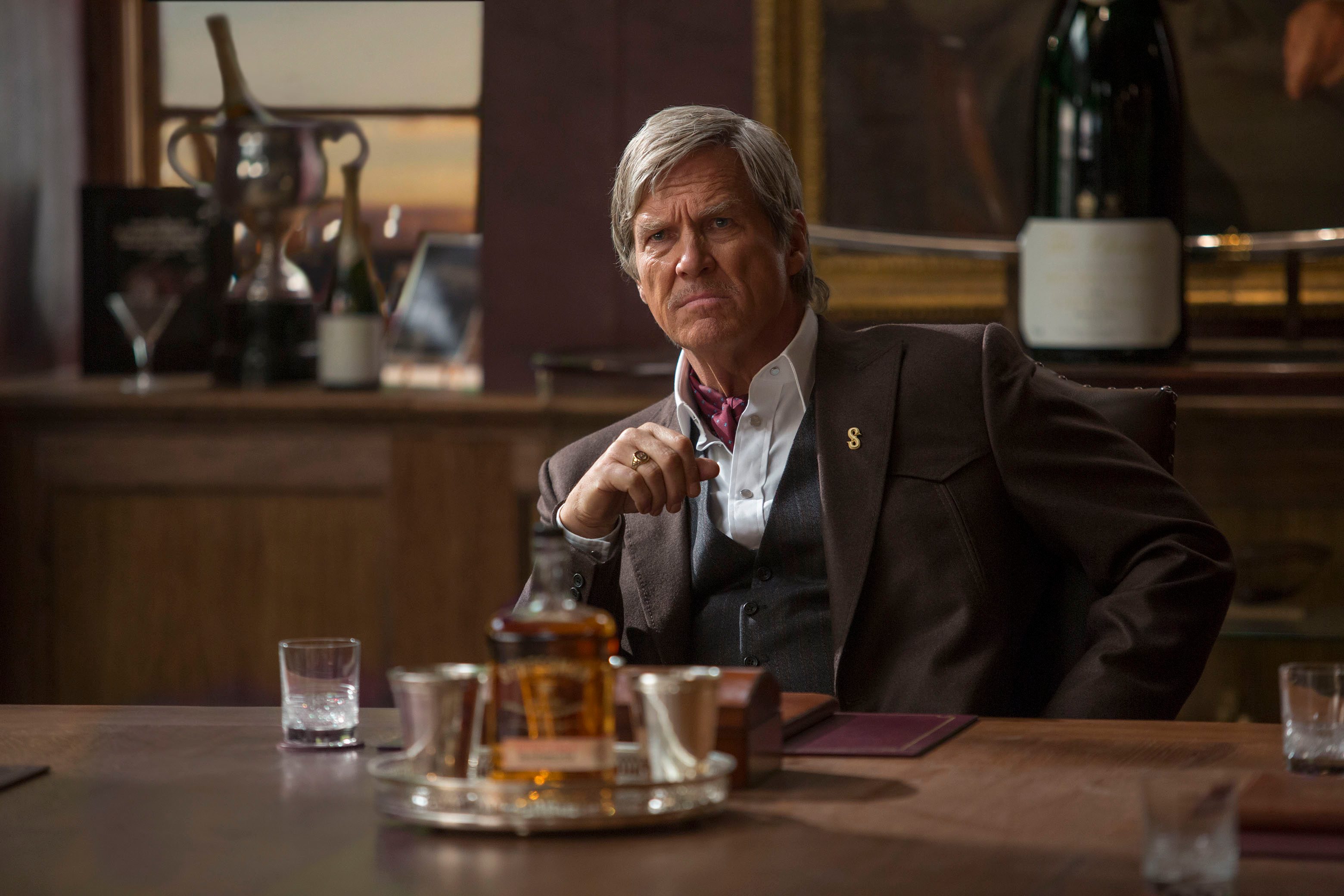 Jeff Bridges in 'Kingsman: The Golden Circle.' Photo by Giles Keyte/20th Century Fox   
