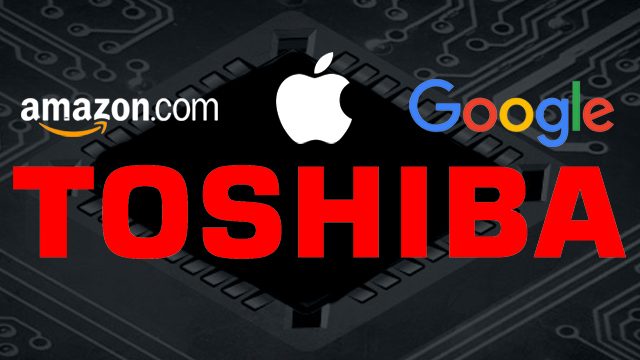 Apple, Google, Amazon looking to acquire Toshiba’s memory chip unit – report