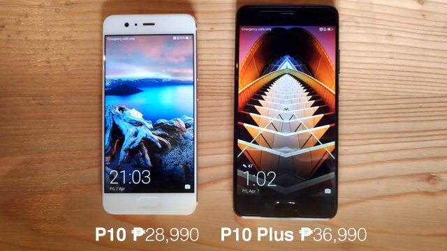 Huawei flagships P10 priced at P28,990, P10 Plus at P36,990