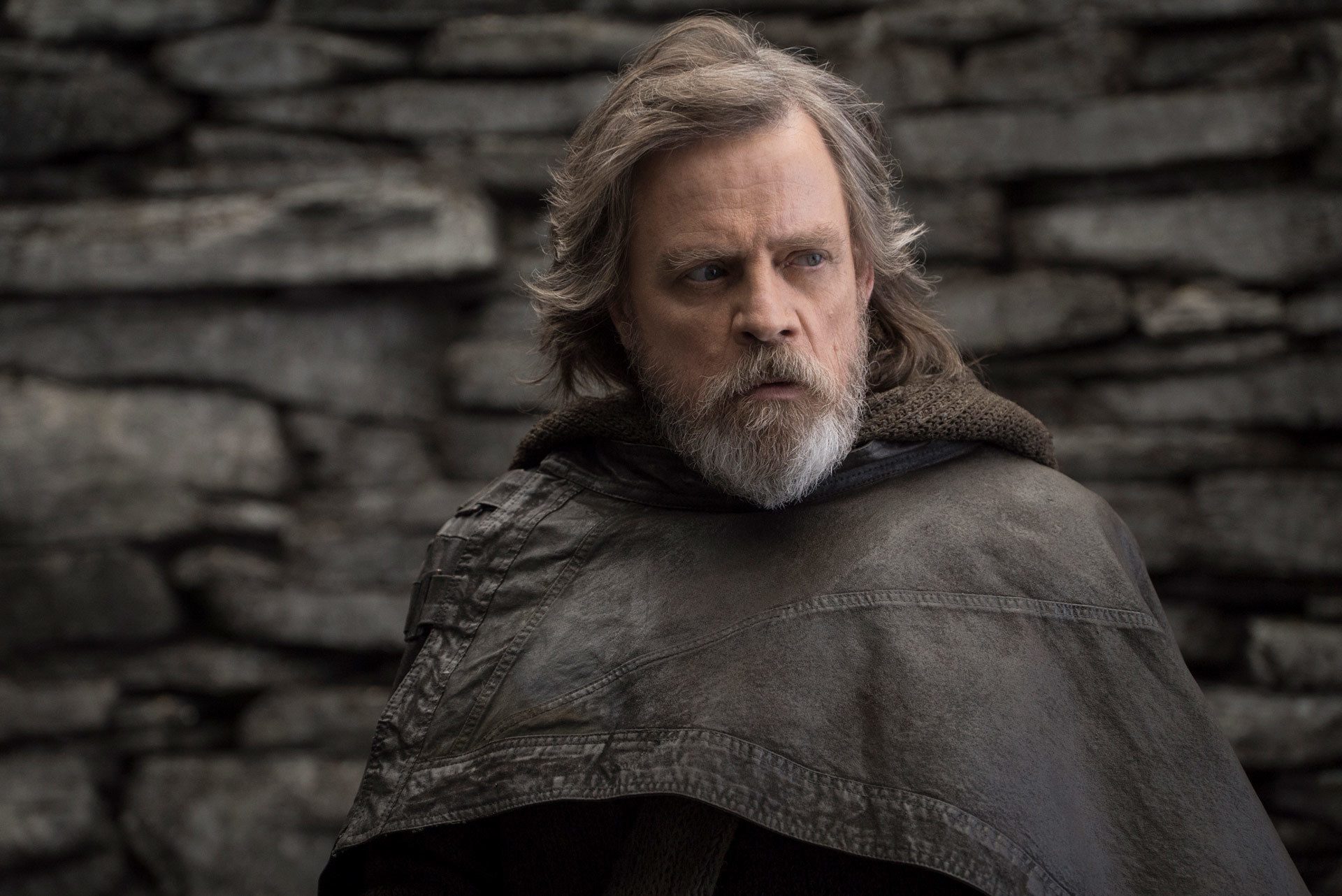 Mark Hammil sebagai Luke Skywalker dalam 'Star Wars: The Last Jedi' 
