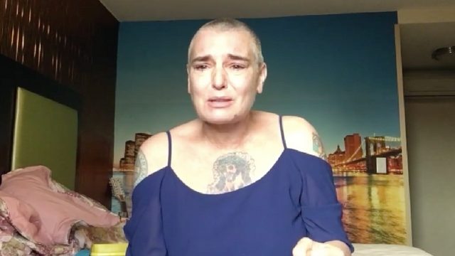 Singer Sinead O’Connor posts troubling video