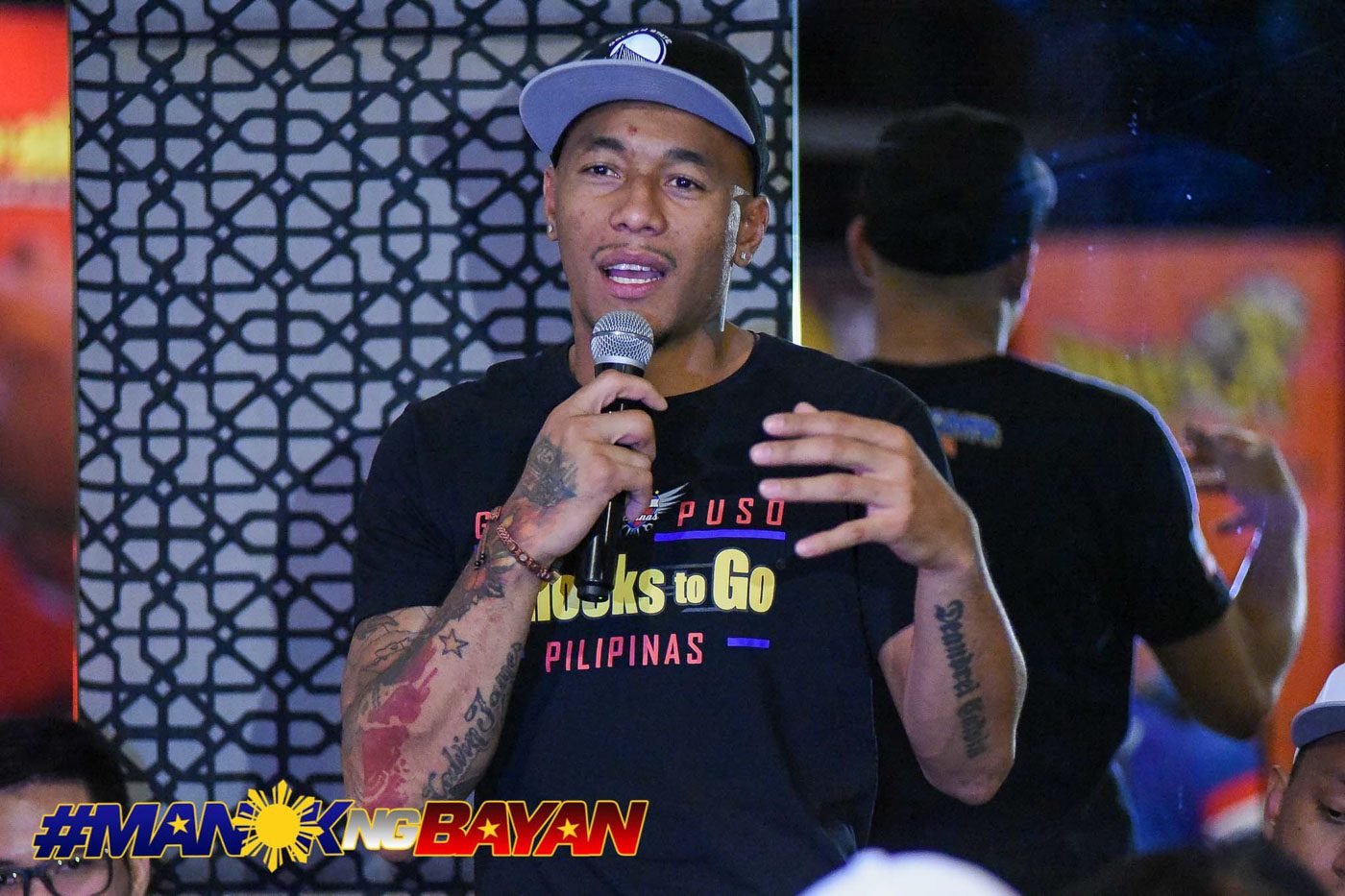 UNDERDOG. Calvin Abueva revealed the Gilas Pilipinas players felt bullied prior to the match. Photo from team sponsor Chooks-to-Go  