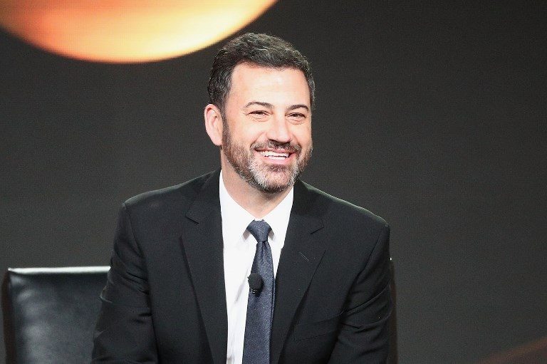 SECOND TIME. Jimmy Kimmel returns as the host of the Oscars. Photo by Frederick M. Brown/Getty Images/AFP 