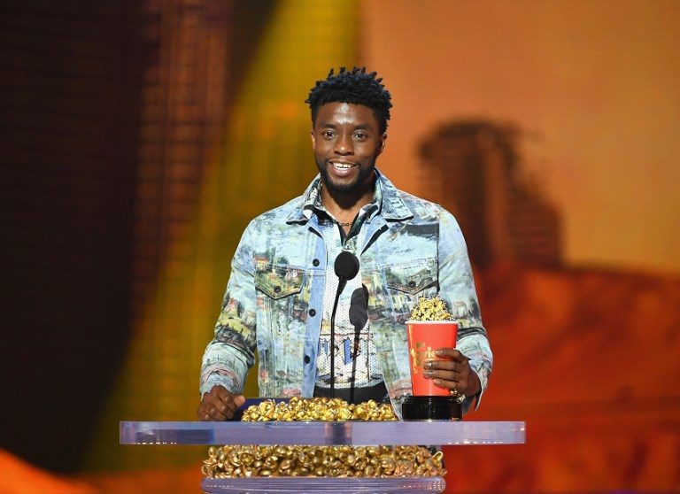 ‘Black Panther’ star honors real-life hero at MTV awards