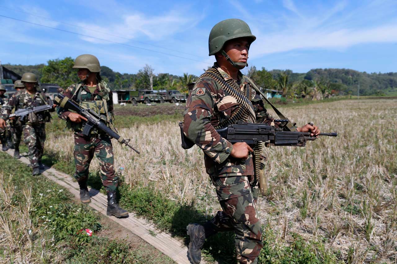 PH troops regain control of town attacked by terrorists