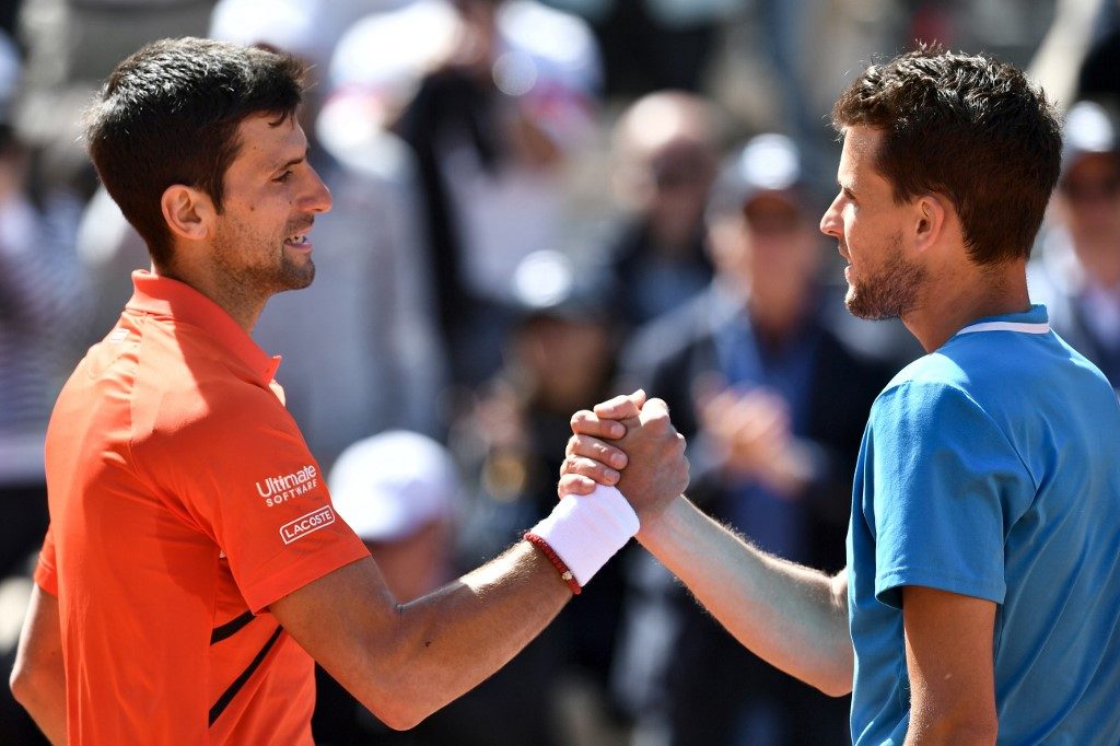 Thiem ends Djokovic history bid, faces Nadal for French Open title