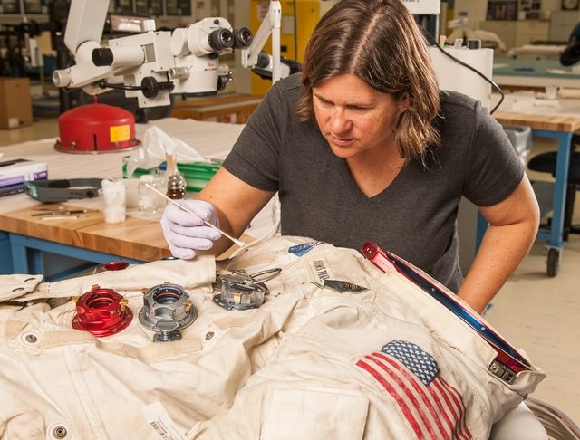 Smithsonian embraces crowdfunding to preserve lunar spacesuit