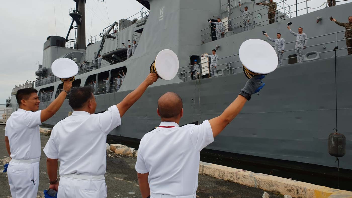 Philippines sends BRP Ramon Alcaraz off to ASEAN-U.S. naval drills