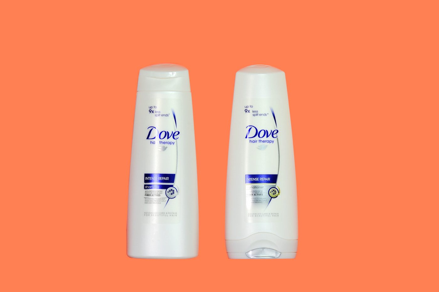  Dove Intense Repair shampoo (P166.85 for 350 ml) and conditioner (P207 for 335 ml) from Lazada.com.ph. Photo by Alecs Ongcal/Rappler