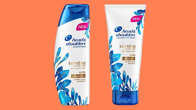Head and Shoulders Supreme Moisture shampoo and conditioner (P150 each for 170 ml) from Lazada.com.ph 