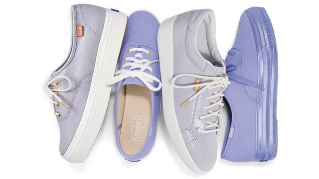 These purple kicks are inspired by women empowerment