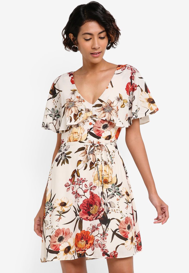 Floral tea dress by River Island (P2,559) from Zalora.com 