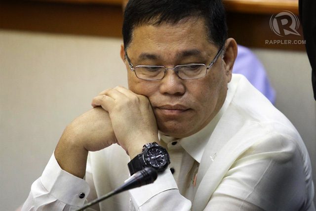 'NOT NATIONAL SECURITY.' Senator Sergio Osmeña III says Purisima's revelations on who told Aquino about the Mamasapano developments do not necessarily fall under national security. File photo by Mark Cristino/Rappler  