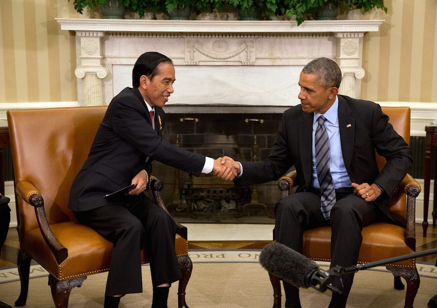 FOTO: Saat Jokowi bertemu Obama di Gedung Putih