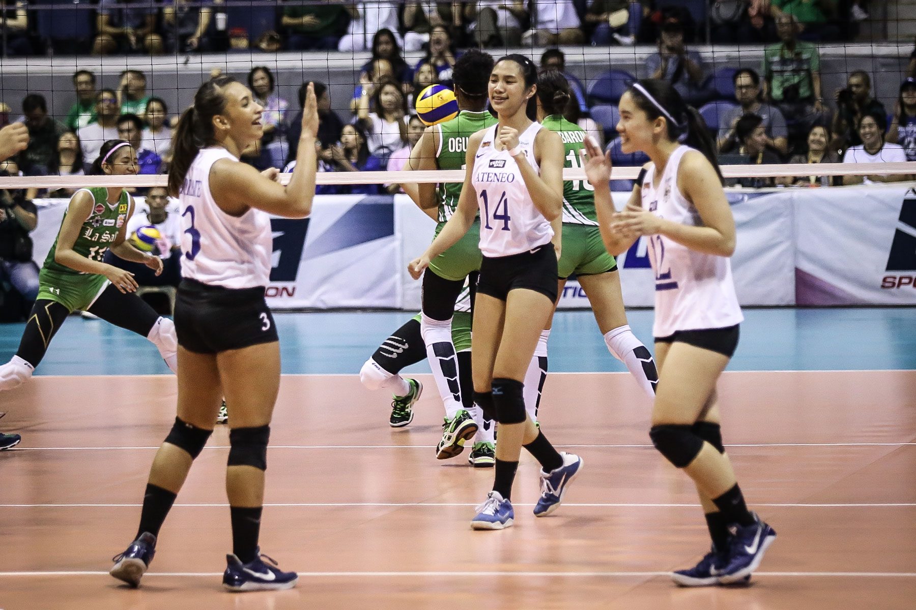 RUNNERS-UP. Ateneo Lady Eagles settled for second place in UAAP Season 79. Photo by Josh Albelda/Rappler 