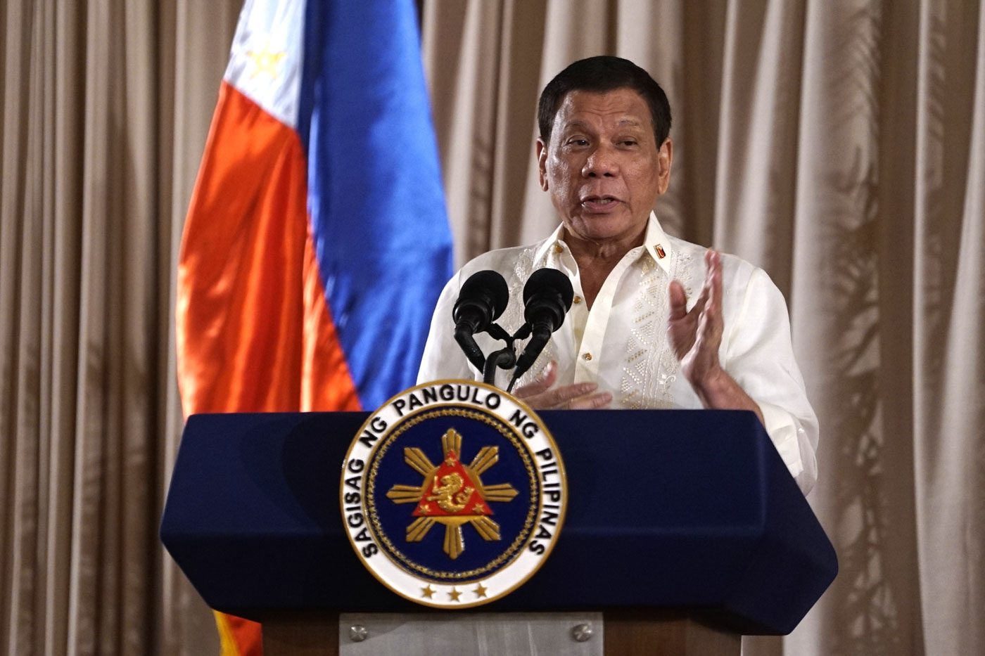 Duterte: Threats to kill can be defended, even in front of Jesus Christ