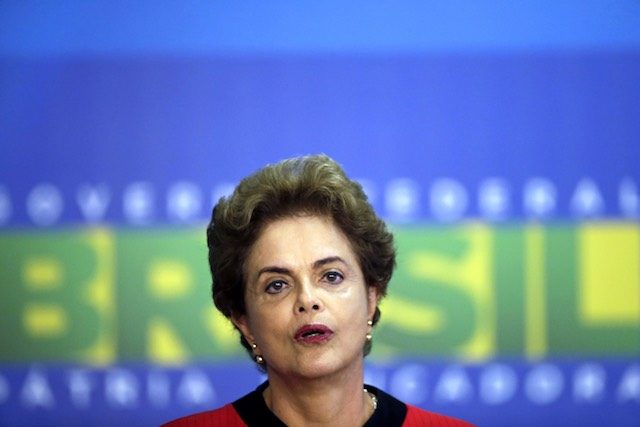 Brazil’s Rousseff fights for her political survival